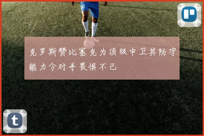 克罗斯赞比塞克为顶级中卫其防守能力令对手畏惧不已